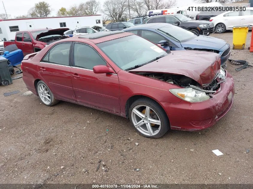 2005 Toyota Camry Le VIN: 4T1BE32K95U083580 Lot: 40763378