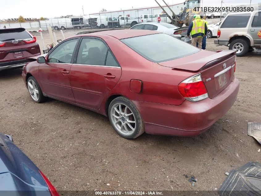 2005 Toyota Camry Le VIN: 4T1BE32K95U083580 Lot: 40763378