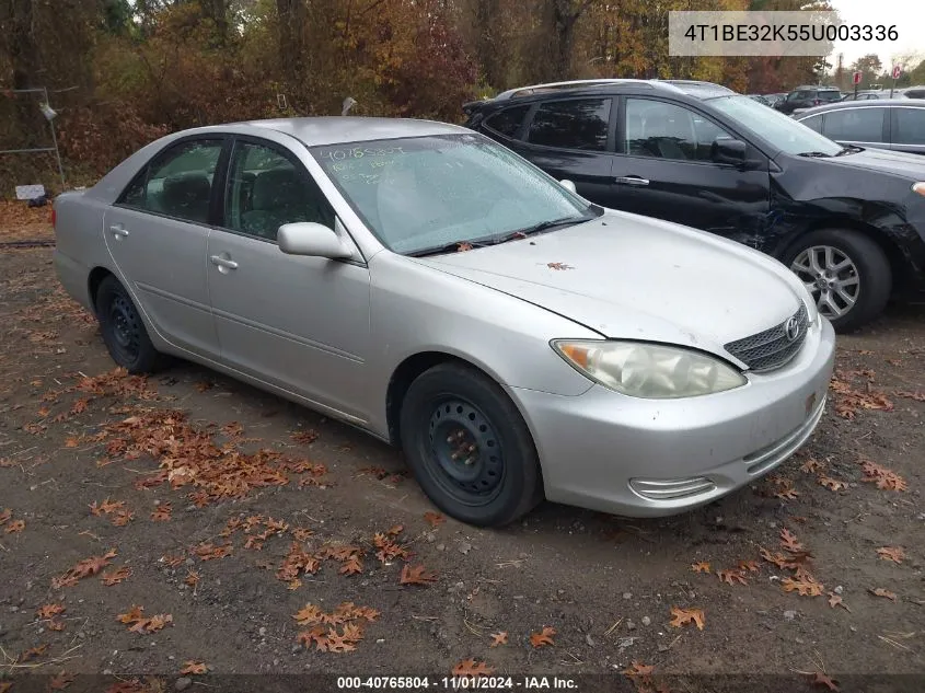 2005 Toyota Camry Le VIN: 4T1BE32K55U003336 Lot: 40765804