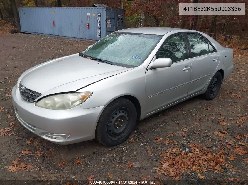 2005 Toyota Camry Le VIN: 4T1BE32K55U003336 Lot: 40765804