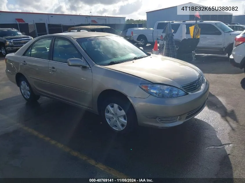 2005 Toyota Camry Le VIN: 4T1BE32K65U388082 Lot: 40769141