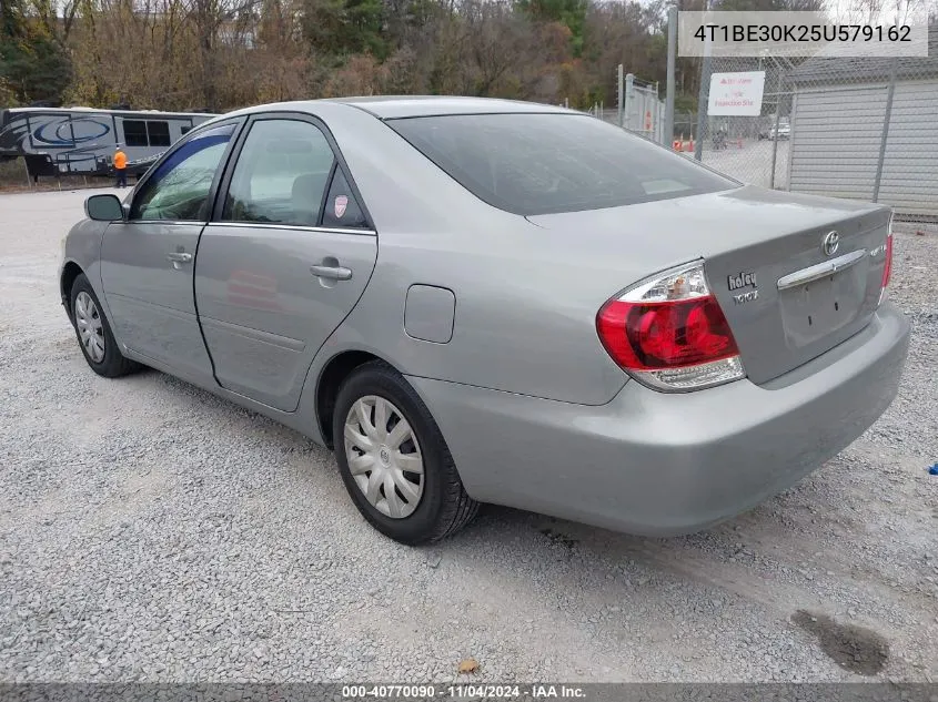 2005 Toyota Camry Le VIN: 4T1BE30K25U579162 Lot: 40770090