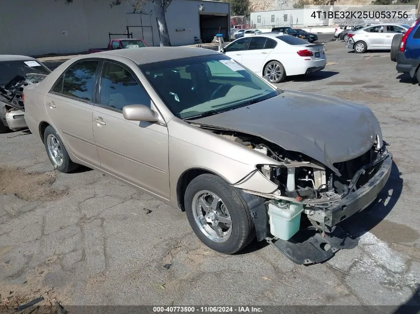 2005 Toyota Camry Le VIN: 4T1BE32K25U053756 Lot: 40773500