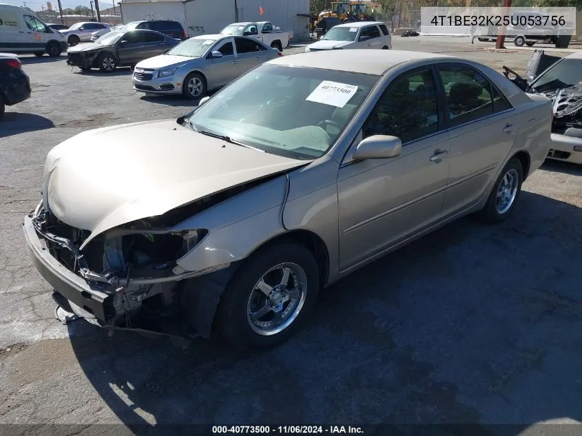 2005 Toyota Camry Le VIN: 4T1BE32K25U053756 Lot: 40773500