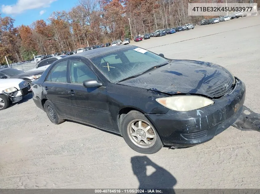 2005 Toyota Camry Std VIN: 4T1BE32K45U633977 Lot: 40784516