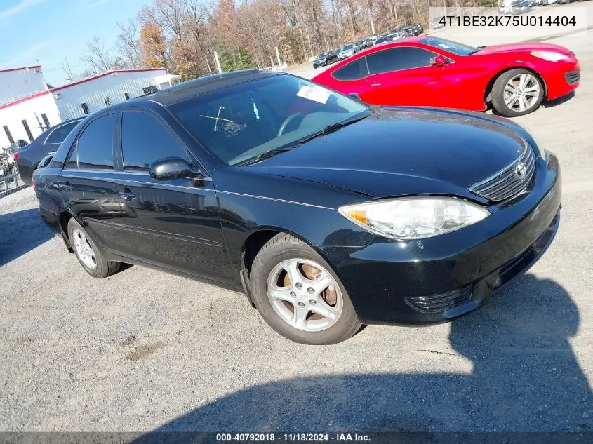 2005 Toyota Camry Le VIN: 4T1BE32K75U014404 Lot: 40792018