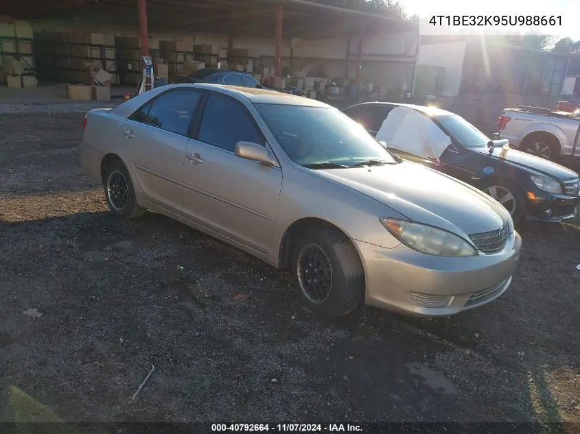 2005 Toyota Camry Le VIN: 4T1BE32K95U988661 Lot: 40792664