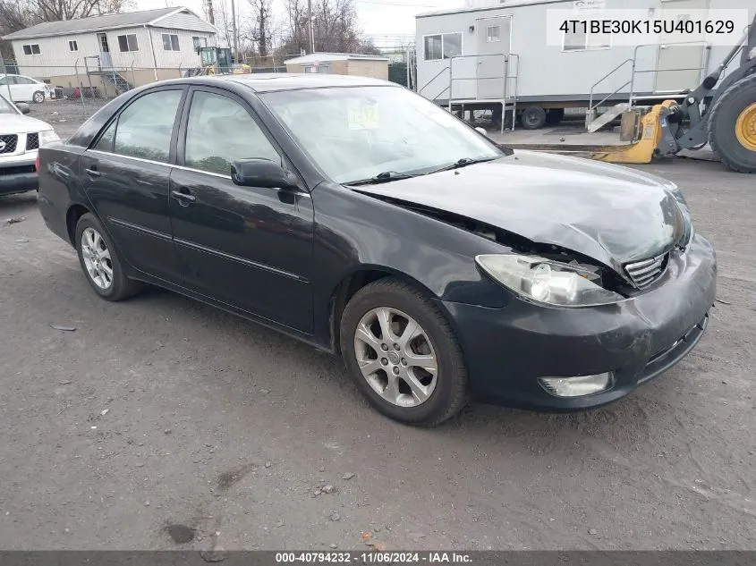 2005 Toyota Camry Xle VIN: 4T1BE30K15U401629 Lot: 40794232