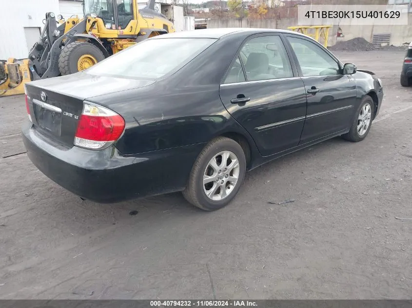 2005 Toyota Camry Xle VIN: 4T1BE30K15U401629 Lot: 40794232