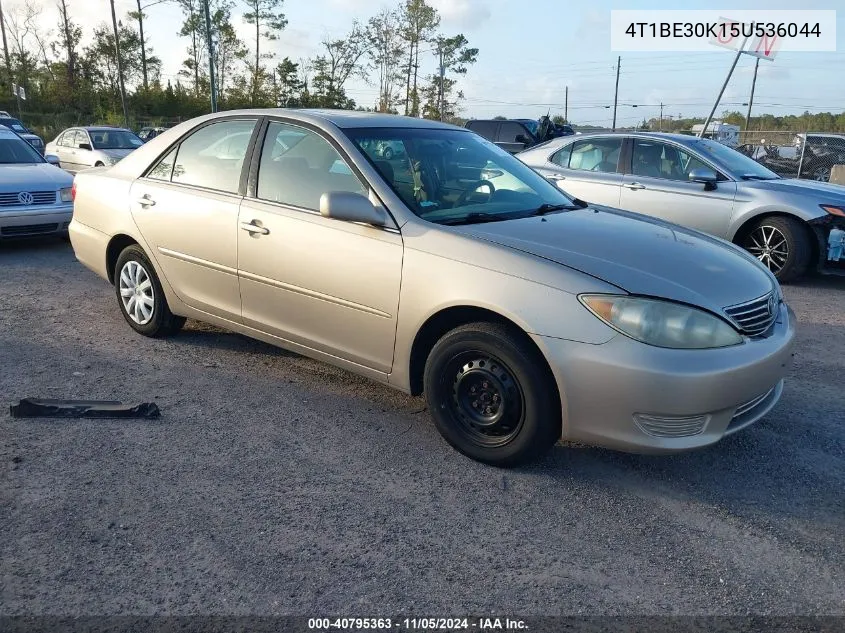 2005 Toyota Camry Le VIN: 4T1BE30K15U536044 Lot: 40795363