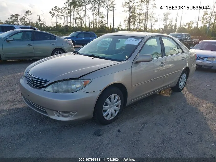 2005 Toyota Camry Le VIN: 4T1BE30K15U536044 Lot: 40795363