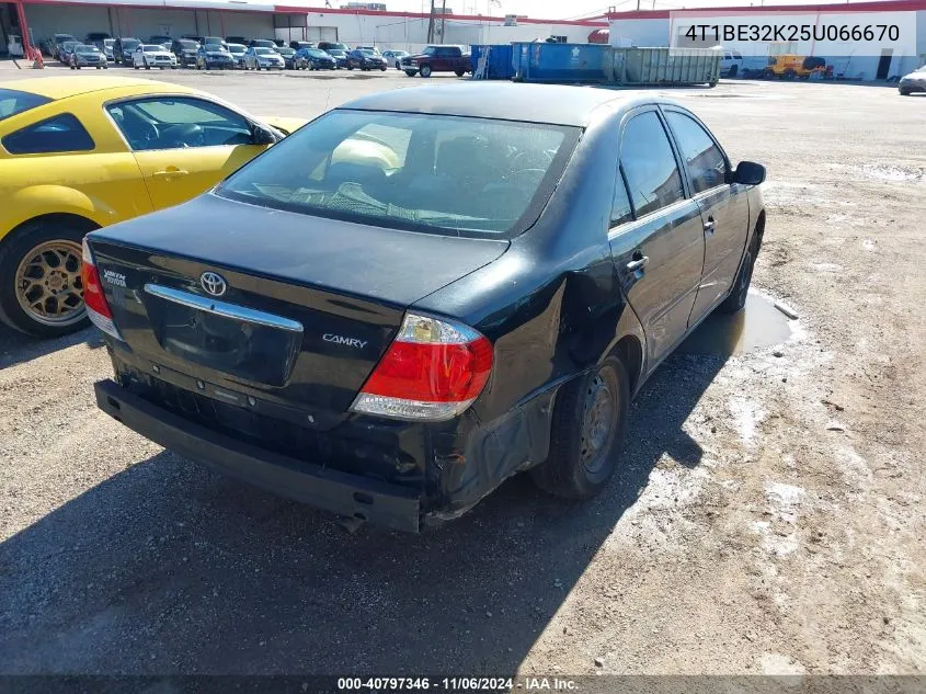 2005 Toyota Camry Std VIN: 4T1BE32K25U066670 Lot: 40797346