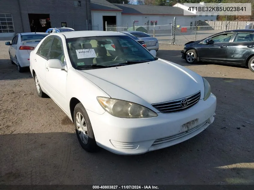 2005 Toyota Camry Le VIN: 4T1BE32K85U023841 Lot: 40803827