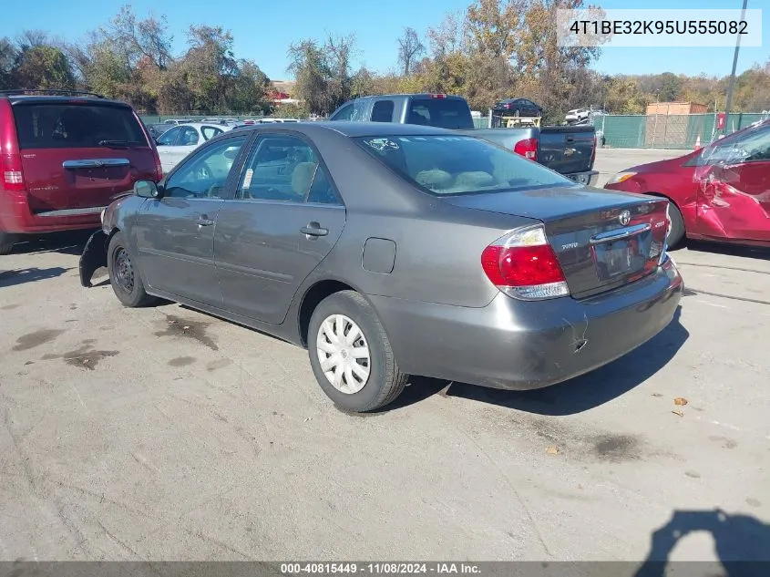 2005 Toyota Camry Std VIN: 4T1BE32K95U555082 Lot: 40815449