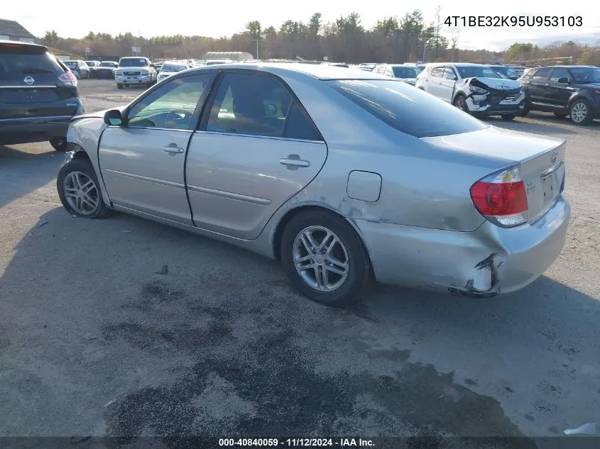 2005 Toyota Camry Std VIN: 4T1BE32K95U953103 Lot: 40840059