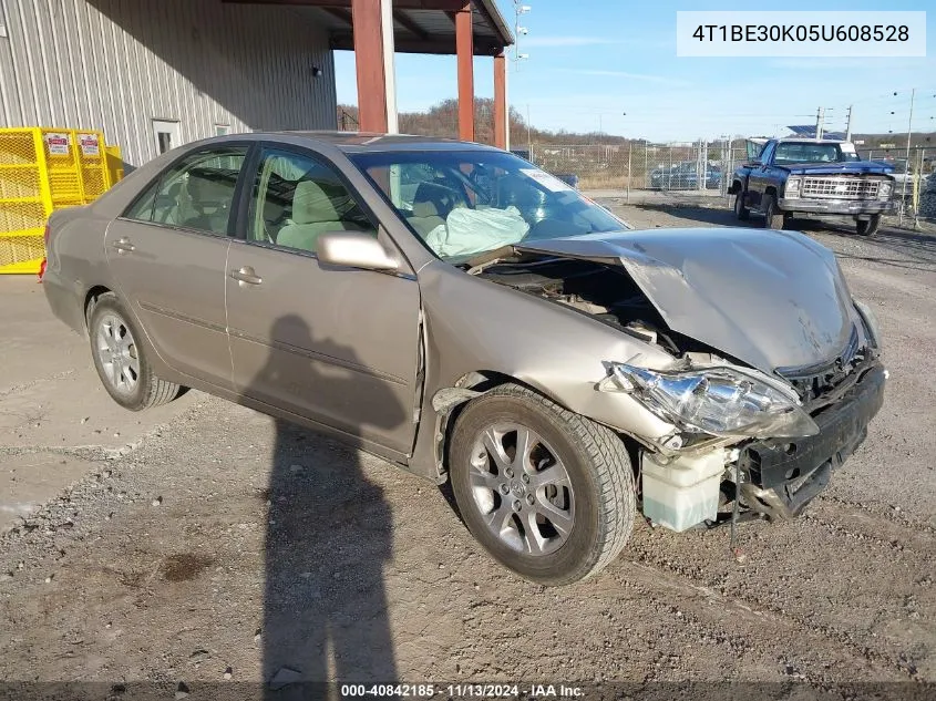 2005 Toyota Camry Xle VIN: 4T1BE30K05U608528 Lot: 40842185