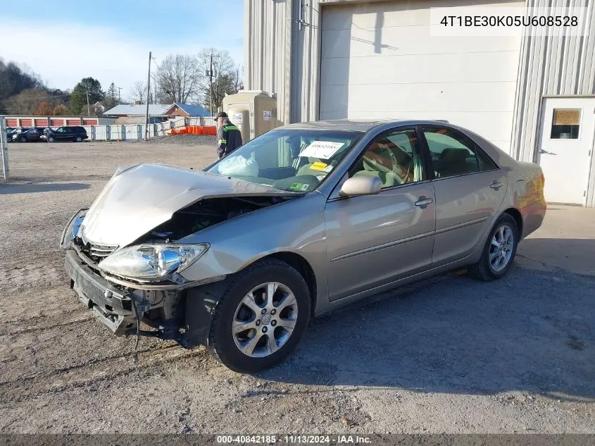 2005 Toyota Camry Xle VIN: 4T1BE30K05U608528 Lot: 40842185