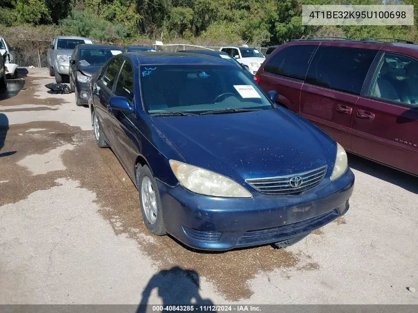 2005 Toyota Camry Le VIN: 4T1BE32K95U100698 Lot: 40843285