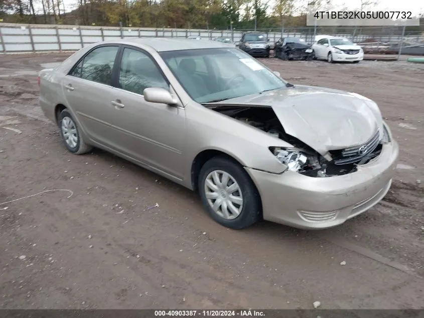 2005 Toyota Camry Le VIN: 4T1BE32K05U007732 Lot: 40903387