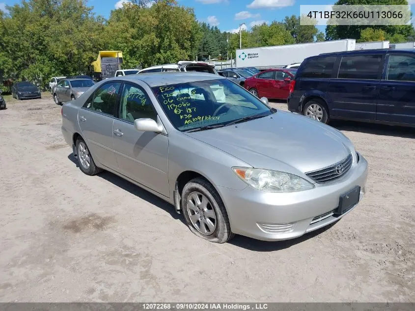 2006 Toyota Camry Le V6/Se V6/Xle V6 VIN: 4T1BF32K66U113066 Lot: 12072268