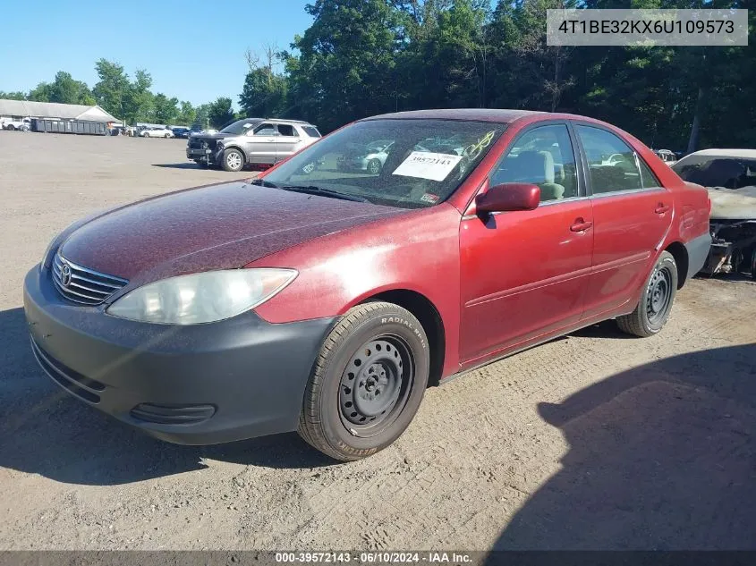 2006 Toyota Camry Le VIN: 4T1BE32KX6U109573 Lot: 39572143