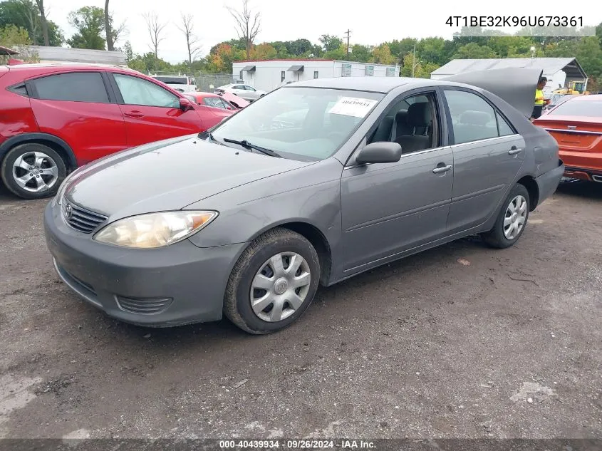 2006 Toyota Camry Le VIN: 4T1BE32K96U673361 Lot: 40439934