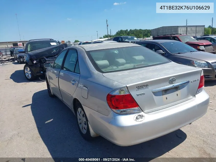 4T1BE32K76U106629 2006 Toyota Camry Le