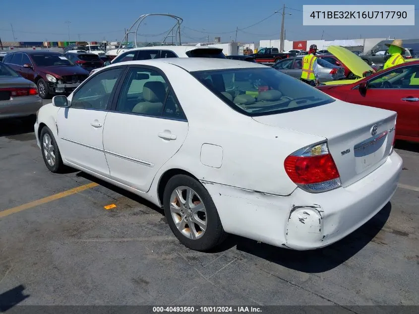 4T1BE32K16U717790 2006 Toyota Camry Xle