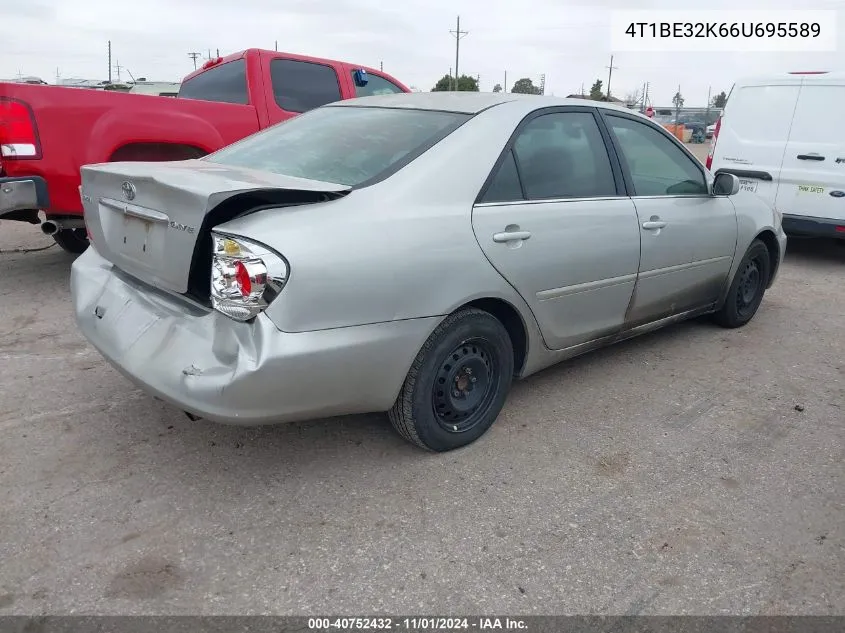 2006 Toyota Camry Le VIN: 4T1BE32K66U695589 Lot: 40752432