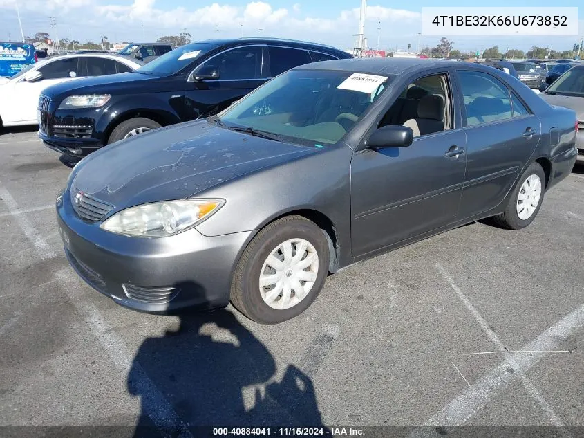 2006 Toyota Camry Le VIN: 4T1BE32K66U673852 Lot: 40884041