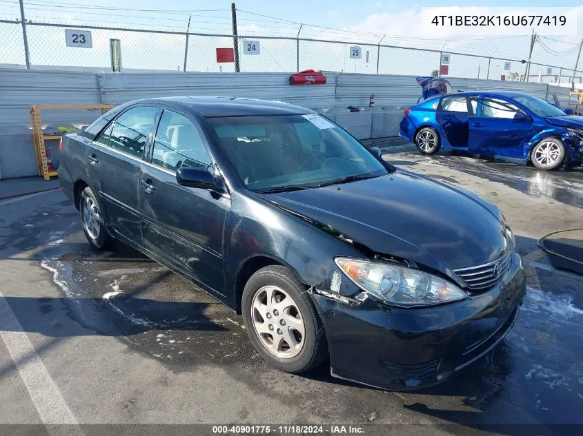 2006 Toyota Camry Std VIN: 4T1BE32K16U677419 Lot: 40901775