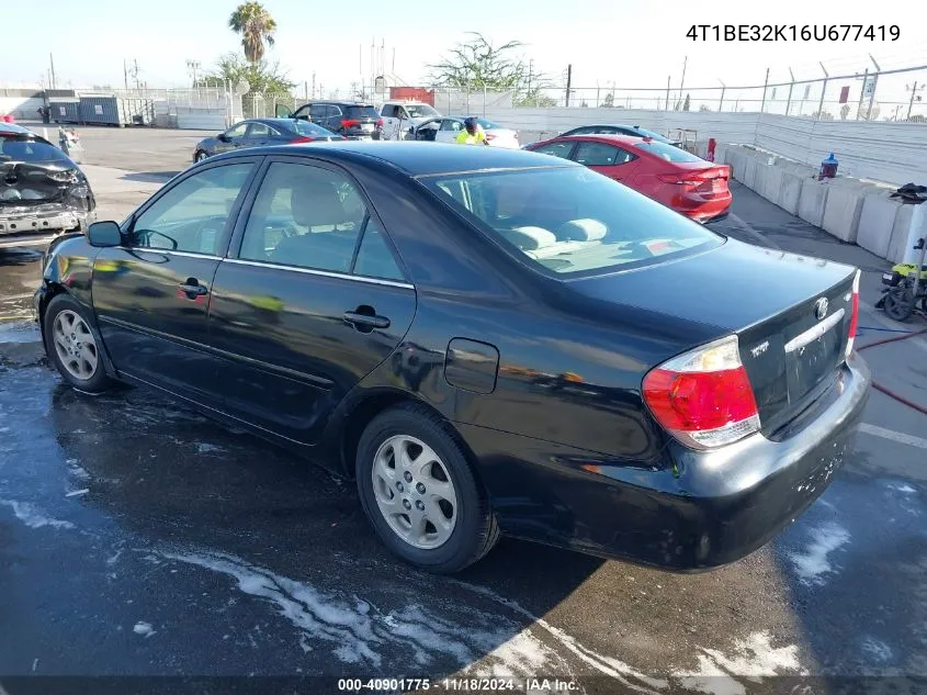 2006 Toyota Camry Std VIN: 4T1BE32K16U677419 Lot: 40901775