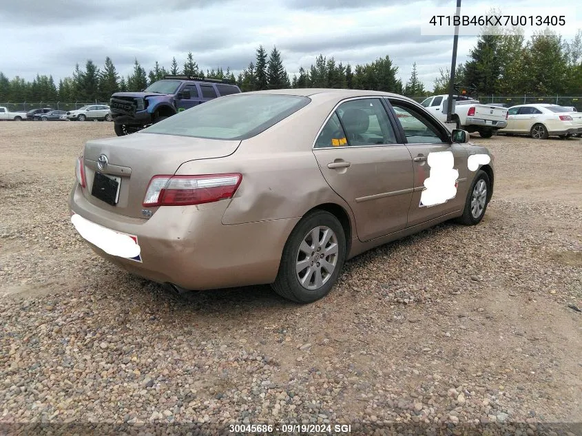 2007 Toyota Camry Hybrid VIN: 4T1BB46KX7U013405 Lot: 30045686