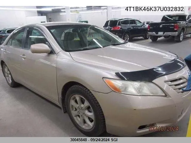 4T1BK46K37U032832 2007 Toyota Camry Le/Xle/Se