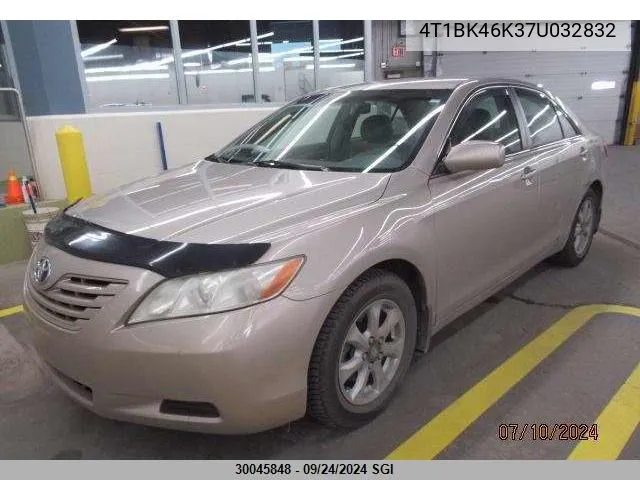 4T1BK46K37U032832 2007 Toyota Camry Le/Xle/Se