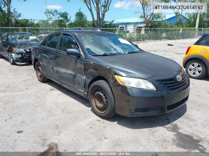 2007 Toyota Camry Le VIN: 4T1BE46K37U614162 Lot: 39482362