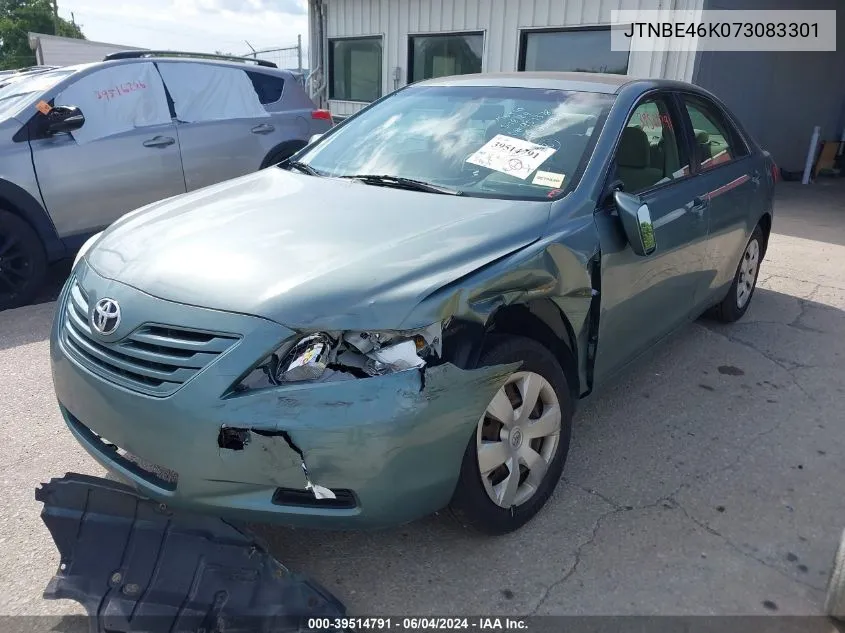 JTNBE46K073083301 2007 Toyota Camry Le