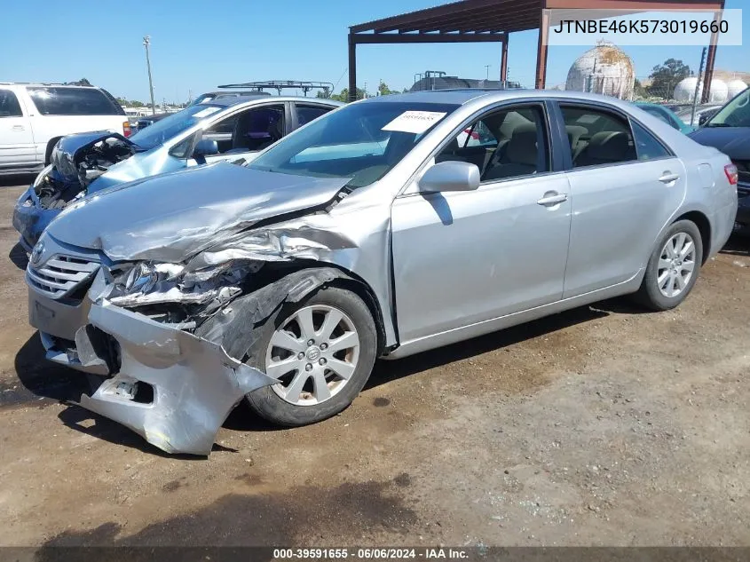 2007 Toyota Camry Xle VIN: JTNBE46K573019660 Lot: 39591655