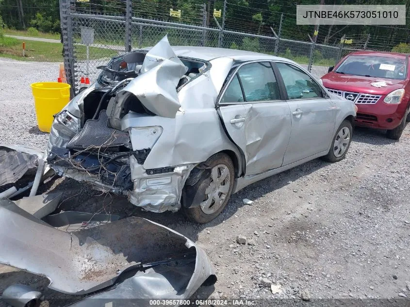 JTNBE46K573051010 2007 Toyota Camry Le