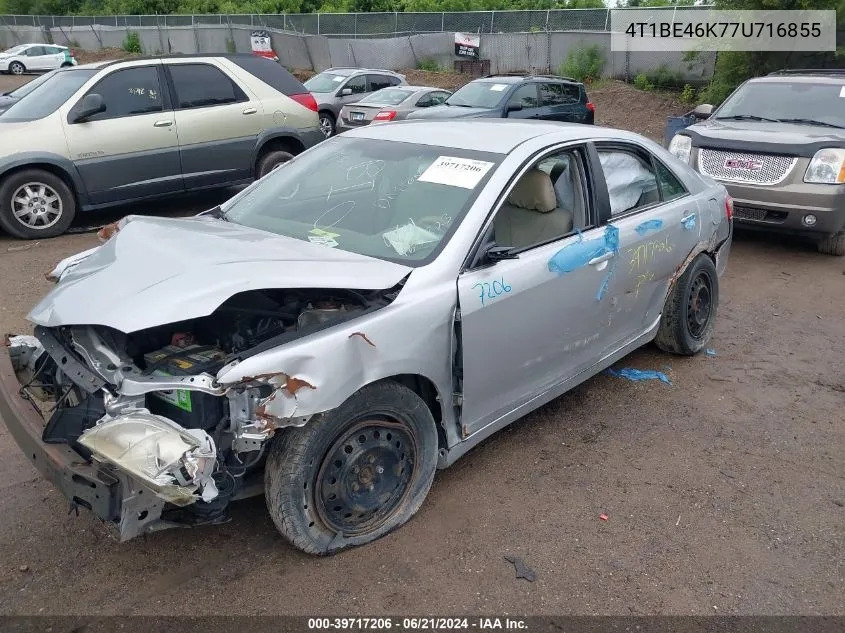 4T1BE46K77U716855 2007 Toyota Camry Le