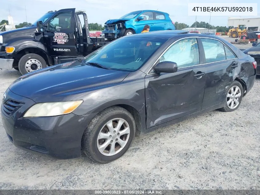 4T1BE46K57U592018 2007 Toyota Camry Le