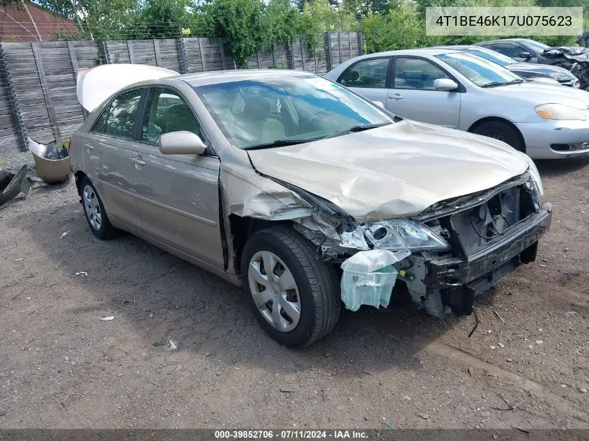 4T1BE46K17U075623 2007 Toyota Camry Le