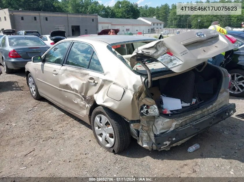 4T1BE46K17U075623 2007 Toyota Camry Le