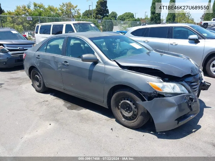 2007 Toyota Camry Ce VIN: 4T1BE46K27U689550 Lot: 39917458