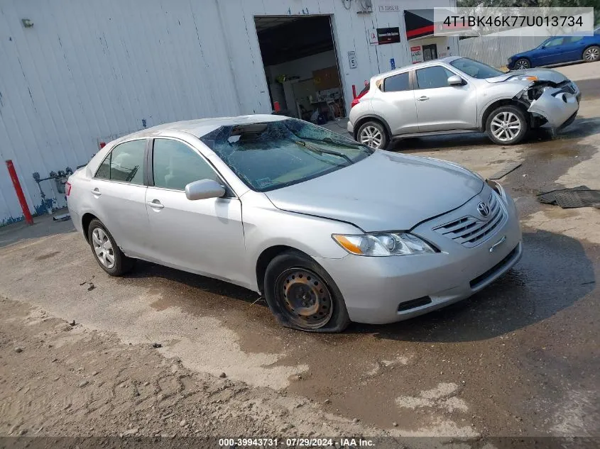 4T1BK46K77U013734 2007 Toyota Camry Le V6/Se V6/Xle V6