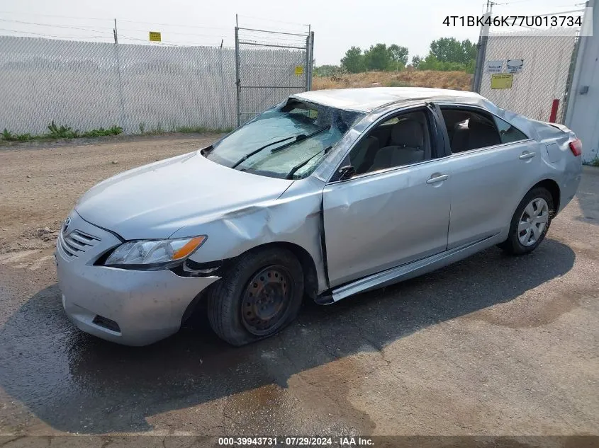 4T1BK46K77U013734 2007 Toyota Camry Le V6/Se V6/Xle V6