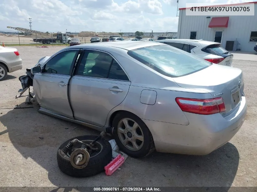 2007 Toyota Camry Ce/Le/Xle/Se VIN: 4T1BE46K97U100705 Lot: 39960761