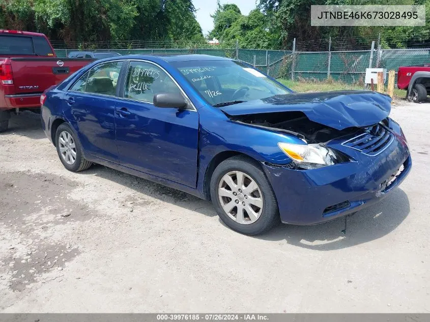 JTNBE46K673028495 2007 Toyota Camry Xle