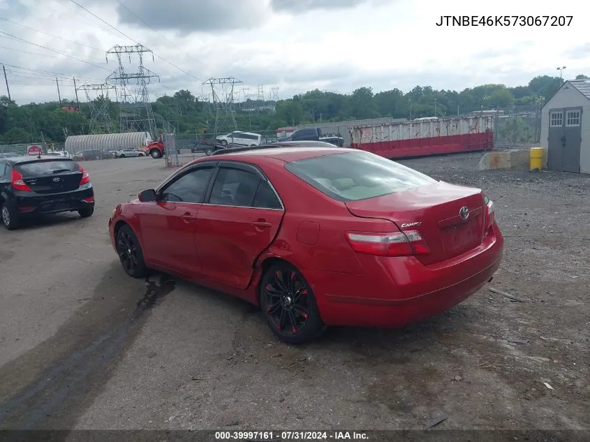 JTNBE46K573067207 2007 Toyota Camry Ce/Le/Xle/Se