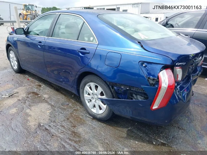 JTNBB46KX73001163 2007 Toyota Camry Hybrid